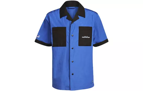 Мужская рубашка Adidas Originals, цвет Blue