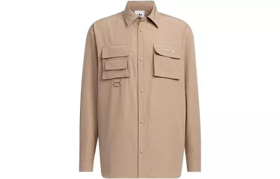 Мужская рубашка Adidas Originals, цвет Brown
