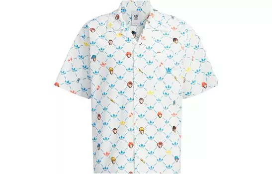 Мужская рубашка Adidas Originals, цвет Chalk White