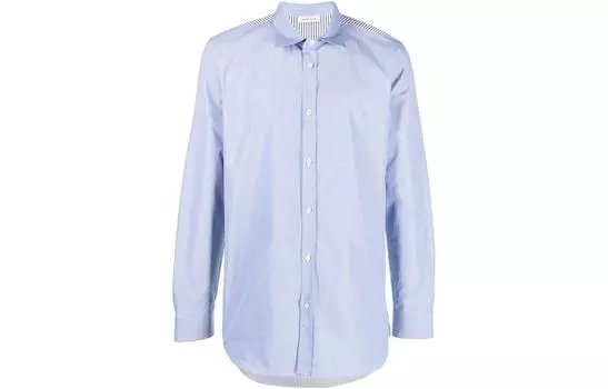 Мужская рубашка Alexander McQueen, голубой