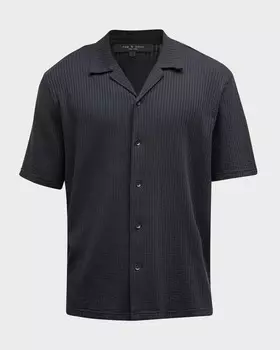 Мужская рубашка Avery Seersucker Camp Rag & Bone