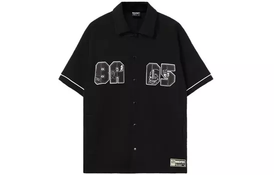 Мужская рубашка Badfive черная Lining, черный