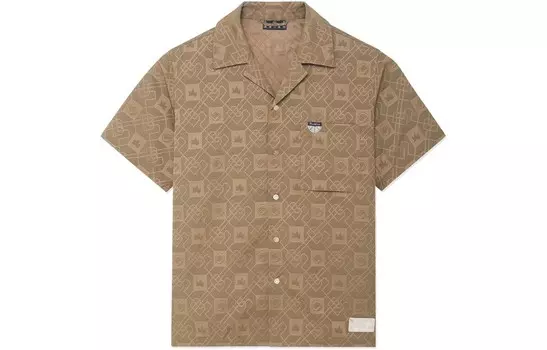 Мужская рубашка Badfive Raw Brown Lining, коричневый