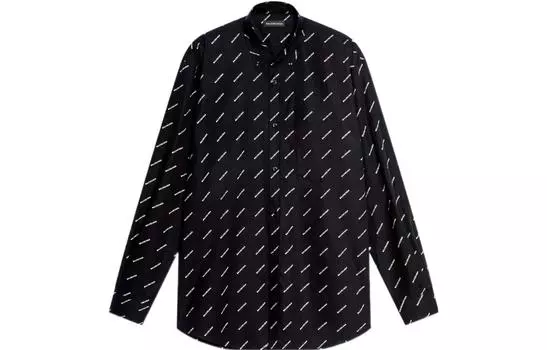 Рубашка мужская Balenciaga Swing Masculine, черный