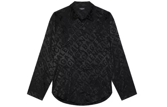Мужская рубашка Balenciaga, цвет Black