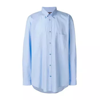 Мужская рубашка Balenciaga, цвет Blue