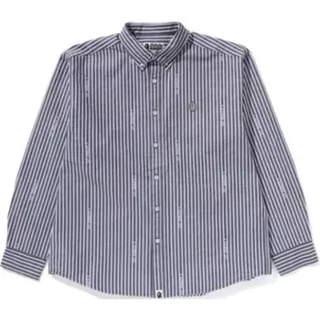 Мужская рубашка Bape A Bathing Ape, серый