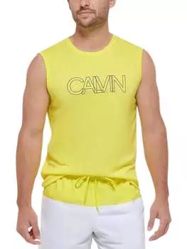 Мужская рубашка без рукавов Rainbow Collection в цвете Citrina Calvin Klein