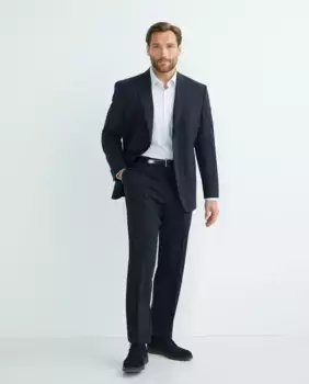 Мужская рубашка больших размеров Boss, темно-синий