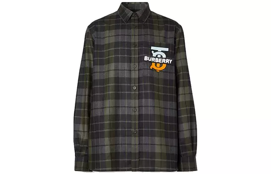 Мужская рубашка Burberry, цвет Black