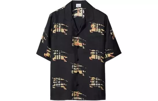 Мужская рубашка Burberry, цвет Black