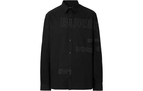 Мужская рубашка Burberry, цвет Black