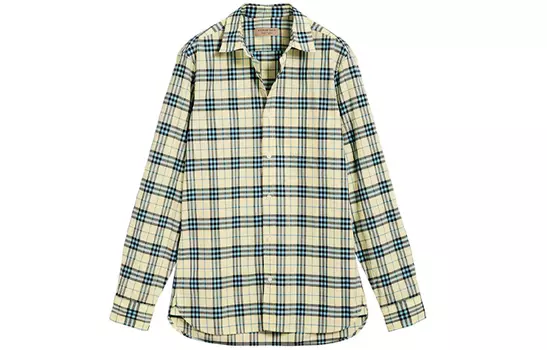 Мужская рубашка Burberry, цвет Blue