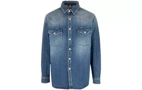 Мужская рубашка Burberry, цвет Blue