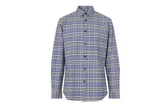 Мужская рубашка Burberry, цвет Blue