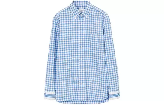 Мужская рубашка Burberry, цвет Blue