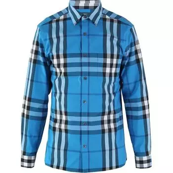 Мужская рубашка Burberry, цвет Blue