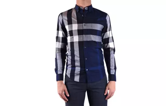 Мужская рубашка Burberry, цвет Blue