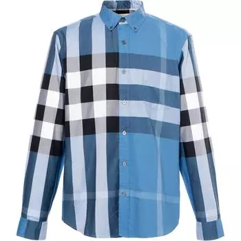 Мужская рубашка Burberry, цвет Blue