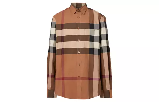 Мужская рубашка Burberry, цвет Brown