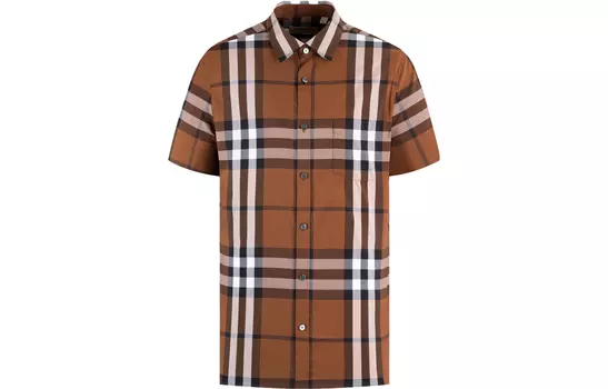 Мужская рубашка Burberry, цвет Brown