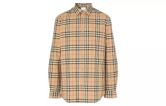Мужская рубашка Burberry, цвет Brown
