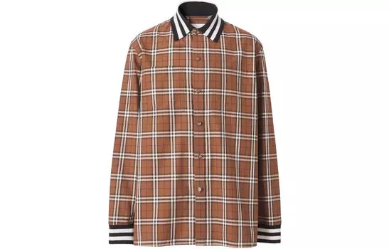 Мужская рубашка Burberry, цвет Brown