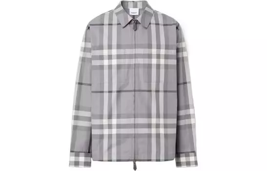 Мужская рубашка Burberry, серый