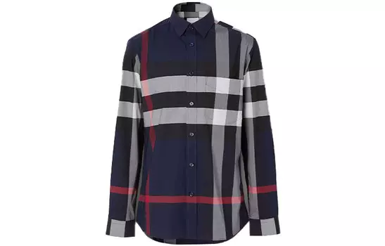 Мужская рубашка Burberry, синий