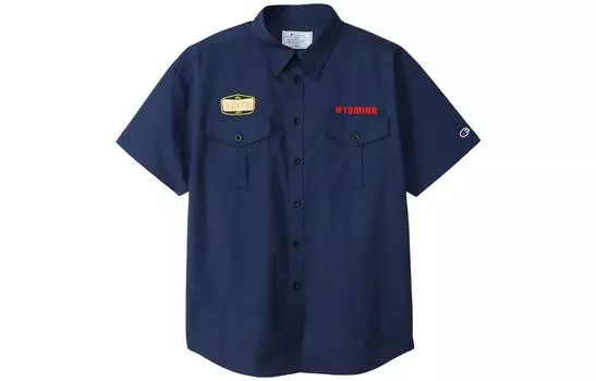 Мужская рубашка Чемпион Champion, цвет Blue