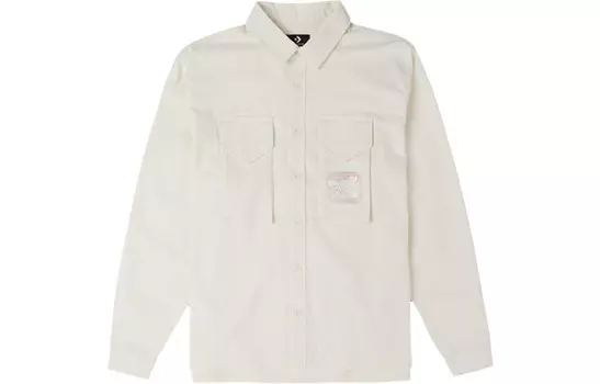 Мужская рубашка CNY молочно-белого цвета Converse, белый