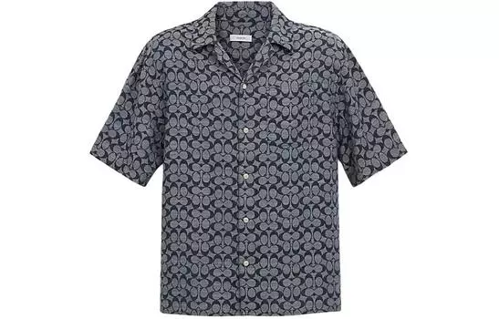 Мужская рубашка COACH, цвет Blue