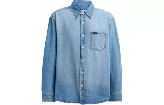 Мужская рубашка COACH, цвет Blue