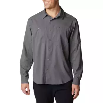 Мужская рубашка Columbia Silver Ridge, серый