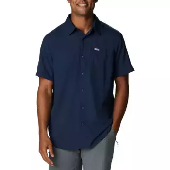 Мужская рубашка Columbia Silver Ridge, тёмно-синий