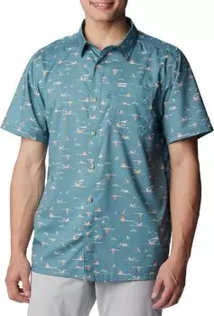 Мужская рубашка Columbia Super Slack Tide с коротким рукавом Columbia