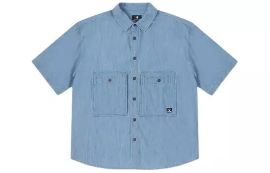 Мужская рубашка Converse, цвет Blue