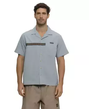 Мужская рубашка Elements Woven Maui and Sons, зеленый