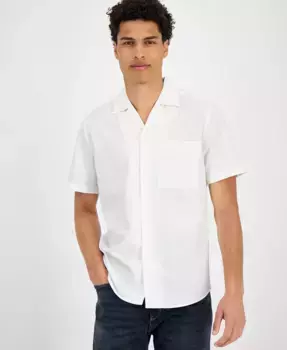 Мужская рубашка Ellino Hugo Boss, коричневый/бежевый