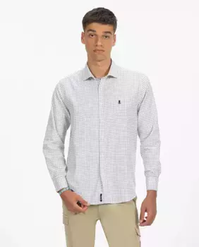 Мужская рубашка elPulpo, коричневый