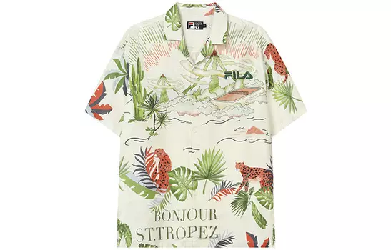 Мужская рубашка ФИЛА FILA, цвет AlloverPrint