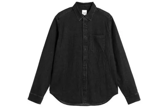 Мужская рубашка GAP, цвет Black