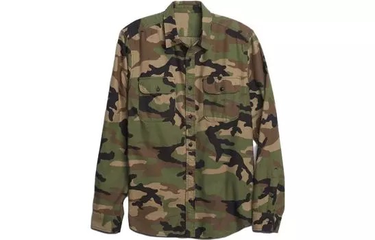 Мужская рубашка GAP, цвет Blue