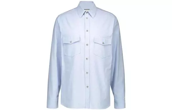 Мужская рубашка Gucci, синий