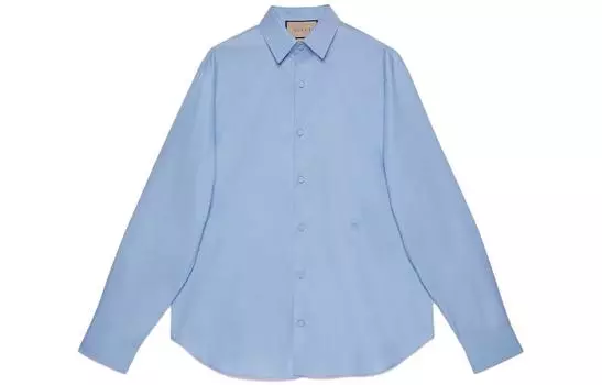 Мужская рубашка Gucci, синий