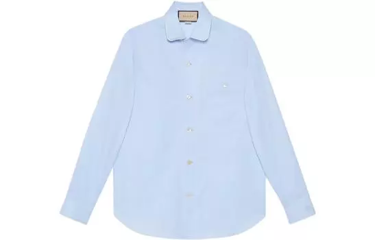 Мужская рубашка Gucci, синий