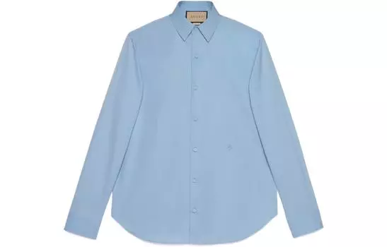 Мужская рубашка Gucci, синий