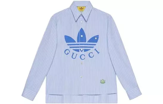 Мужская рубашка Gucci, синий