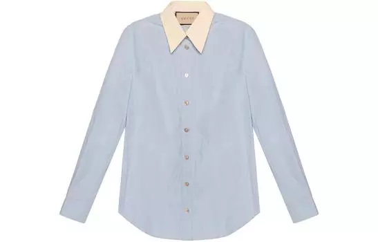 Мужская рубашка Gucci, синий