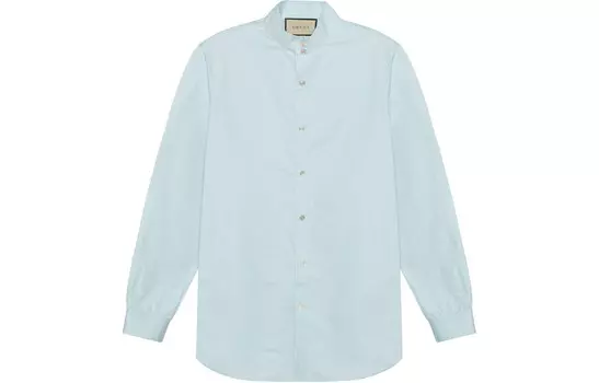 Мужская рубашка GUCCI, цвет Blue